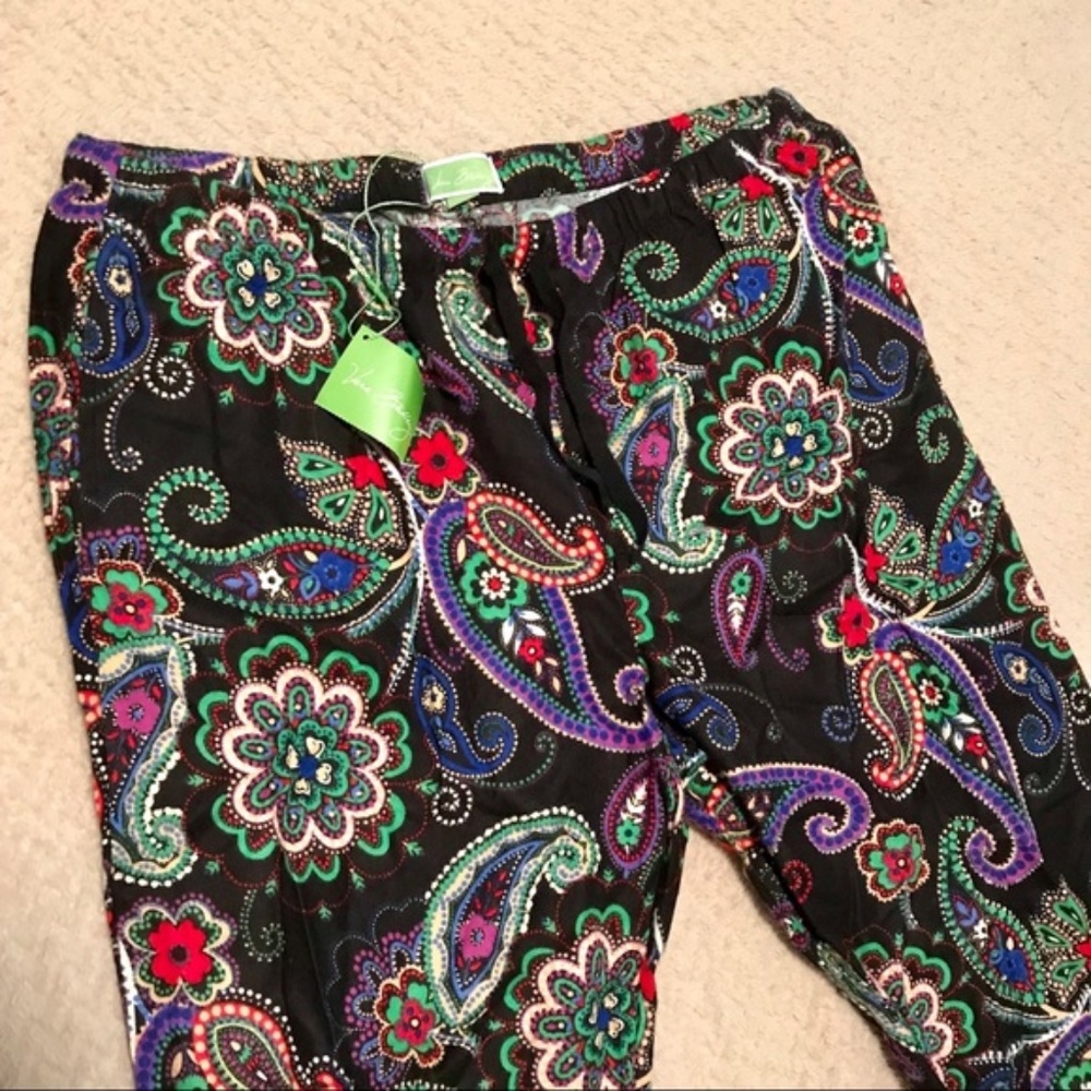 Vera Bradley flannel pj pants Kiev paisley